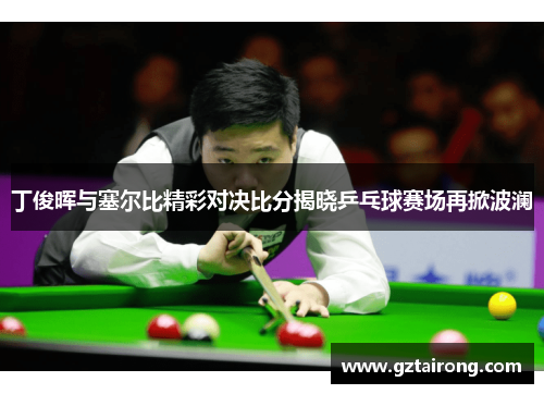 丁俊晖与塞尔比精彩对决比分揭晓乒乓球赛场再掀波澜